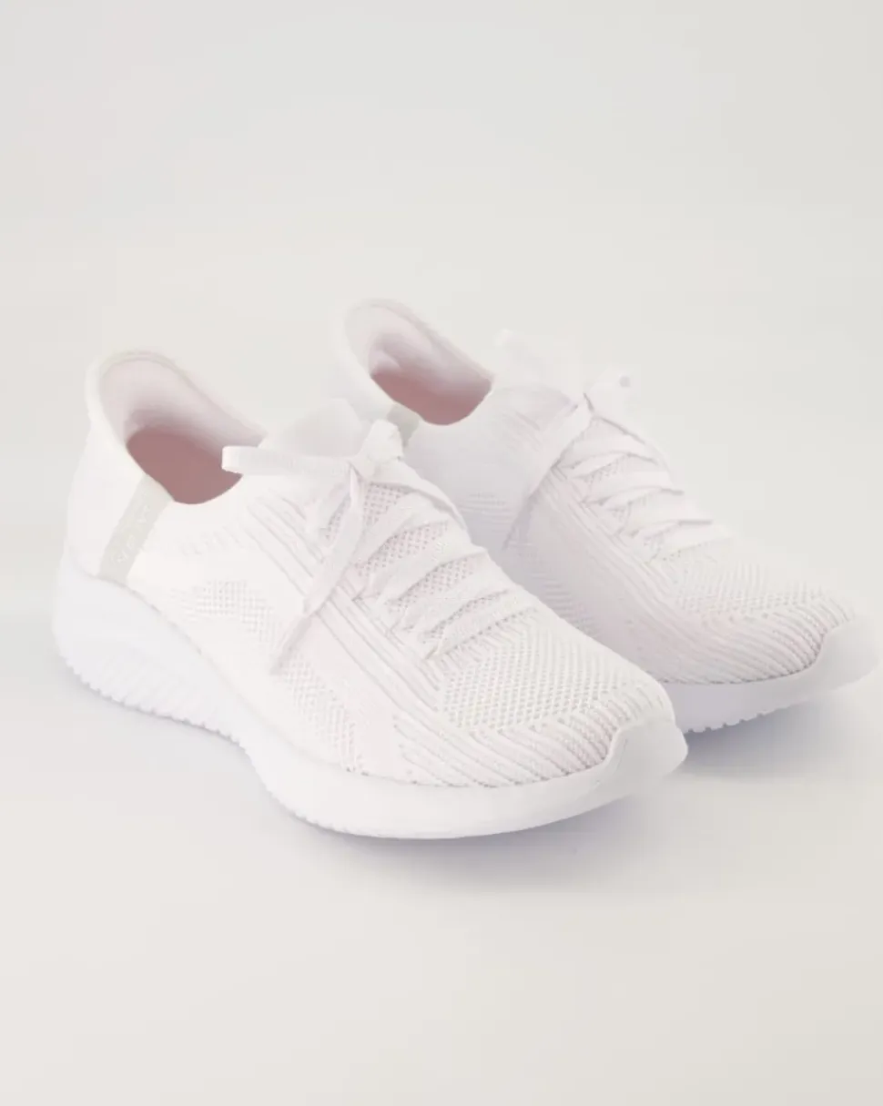 Ultra Flex 3.0 - Brilliant Pat Slipper in Weiß