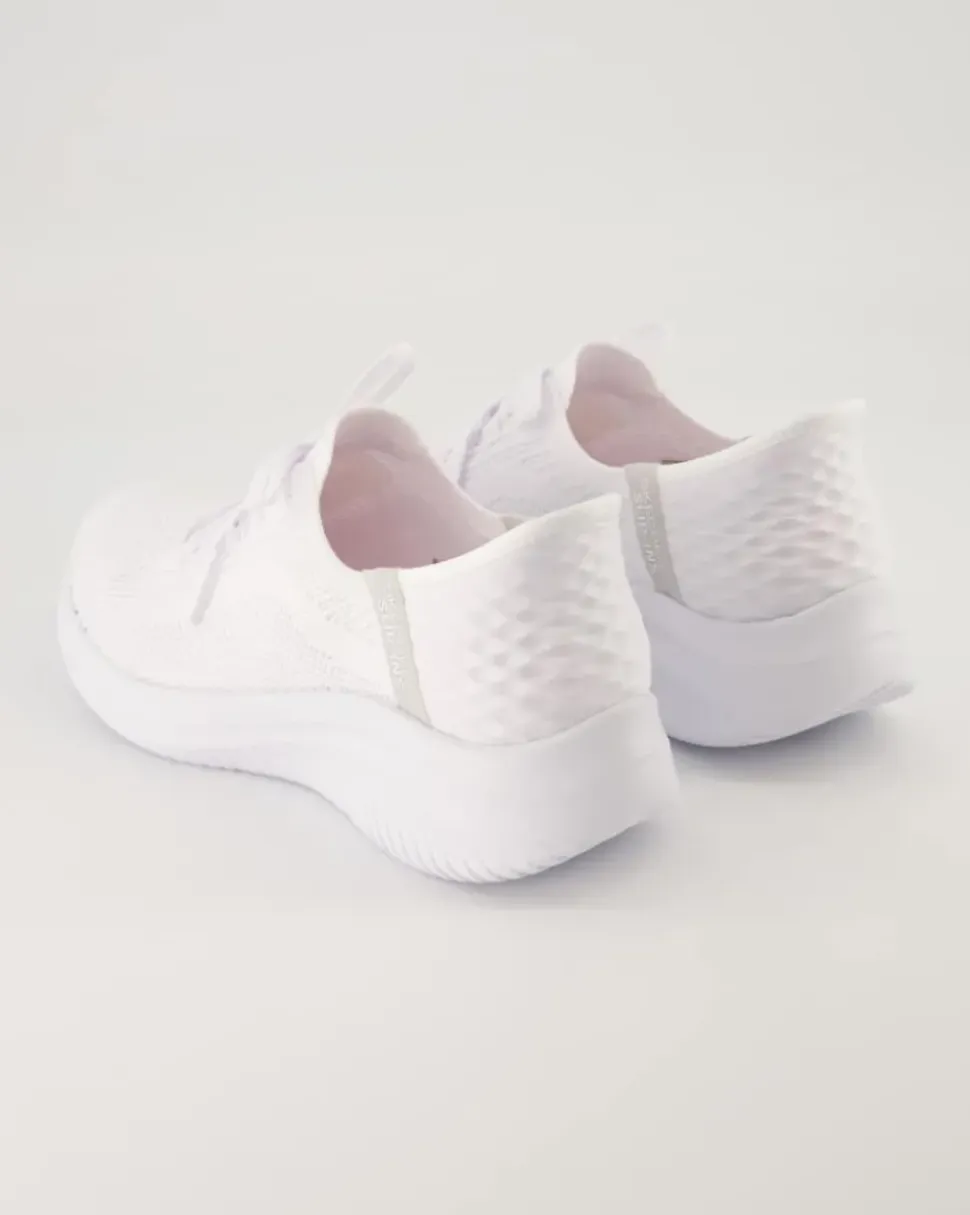 Ultra Flex 3.0 - Brilliant Pat Slipper in Weiß