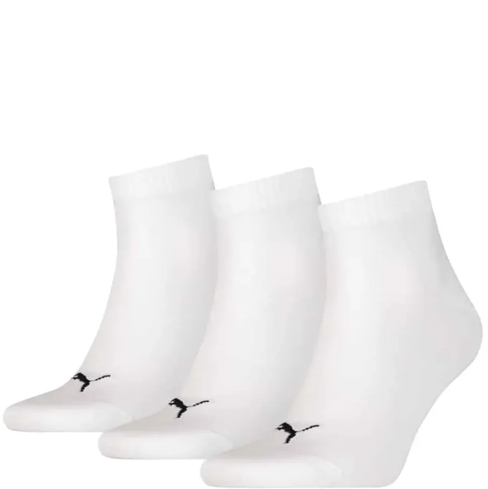 UNISEX QUARTER PLAIN 3P Socken