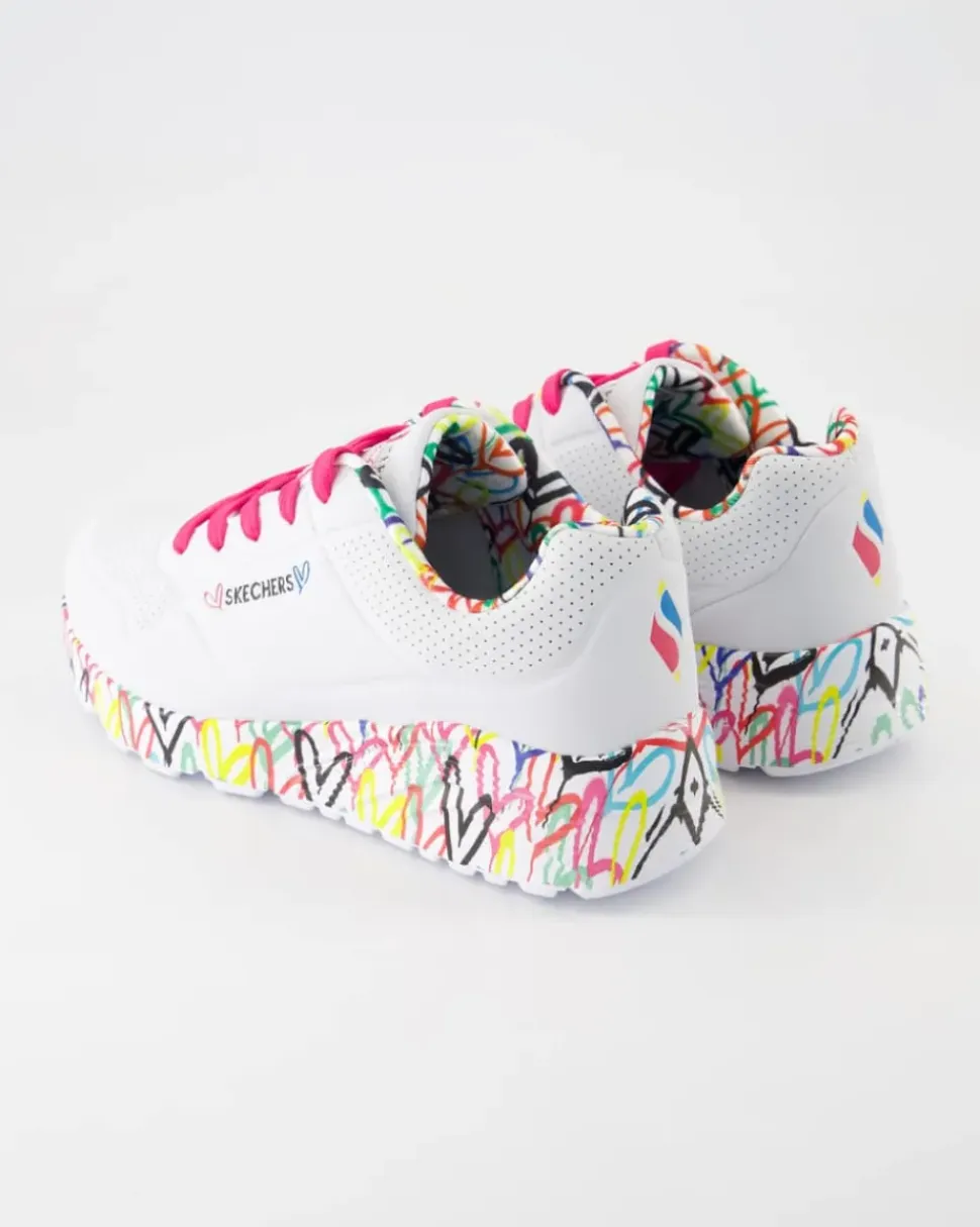 Uno Lite - Lovey Luv Sneaker in Weiß
