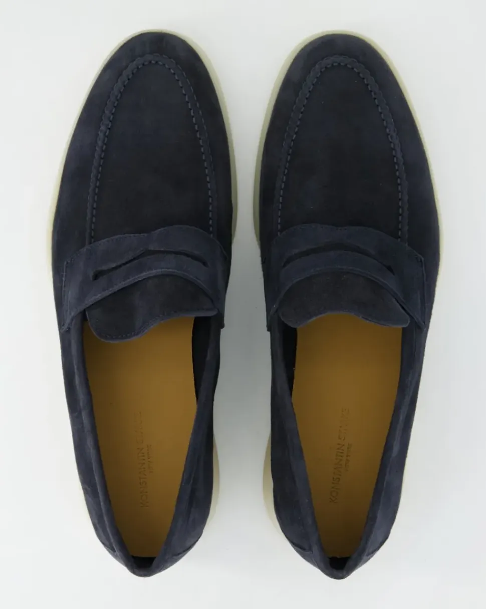 U0320021-538 Slipper in Blau