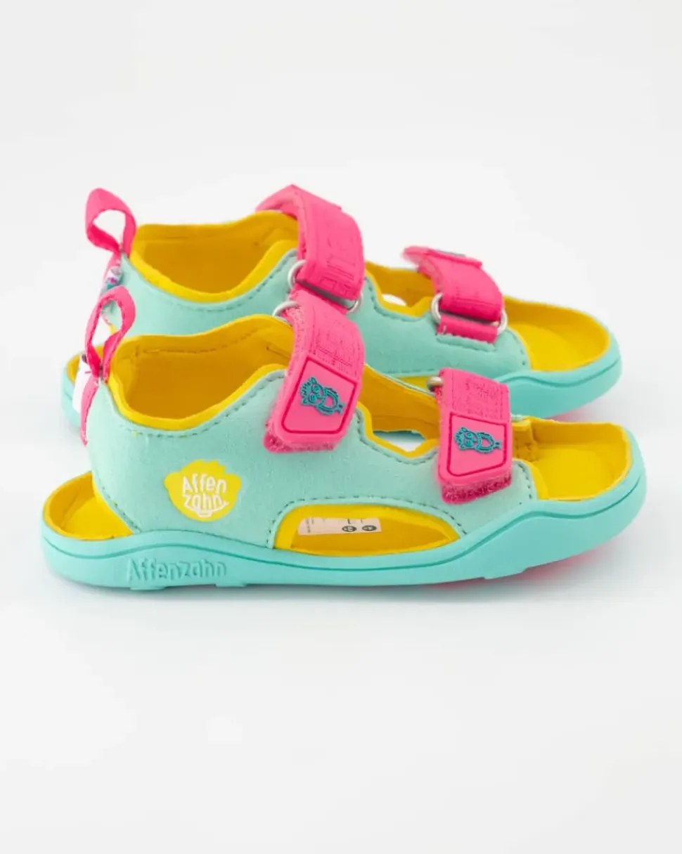 Vegan Airy Eule Sandalen in Grün