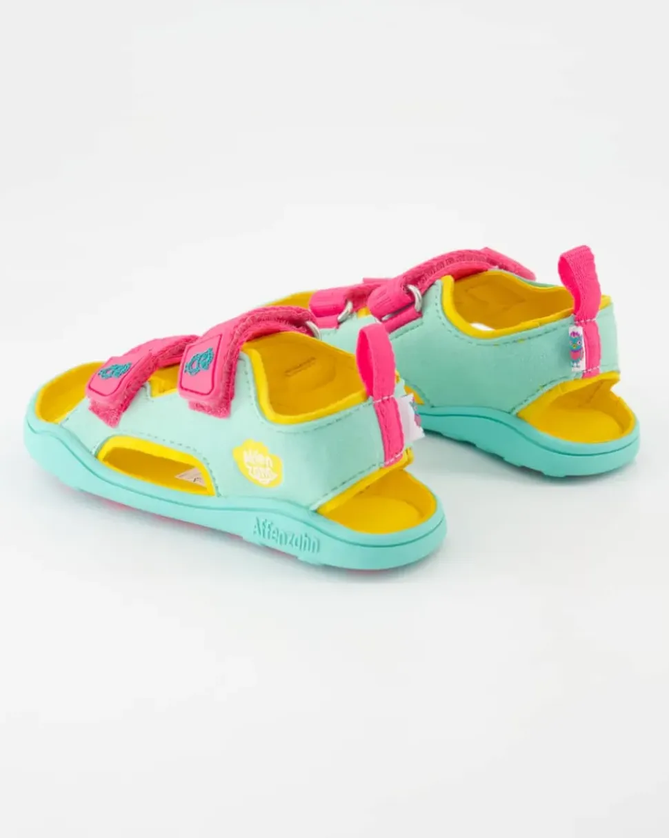 Vegan Airy Eule Sandalen in Grün