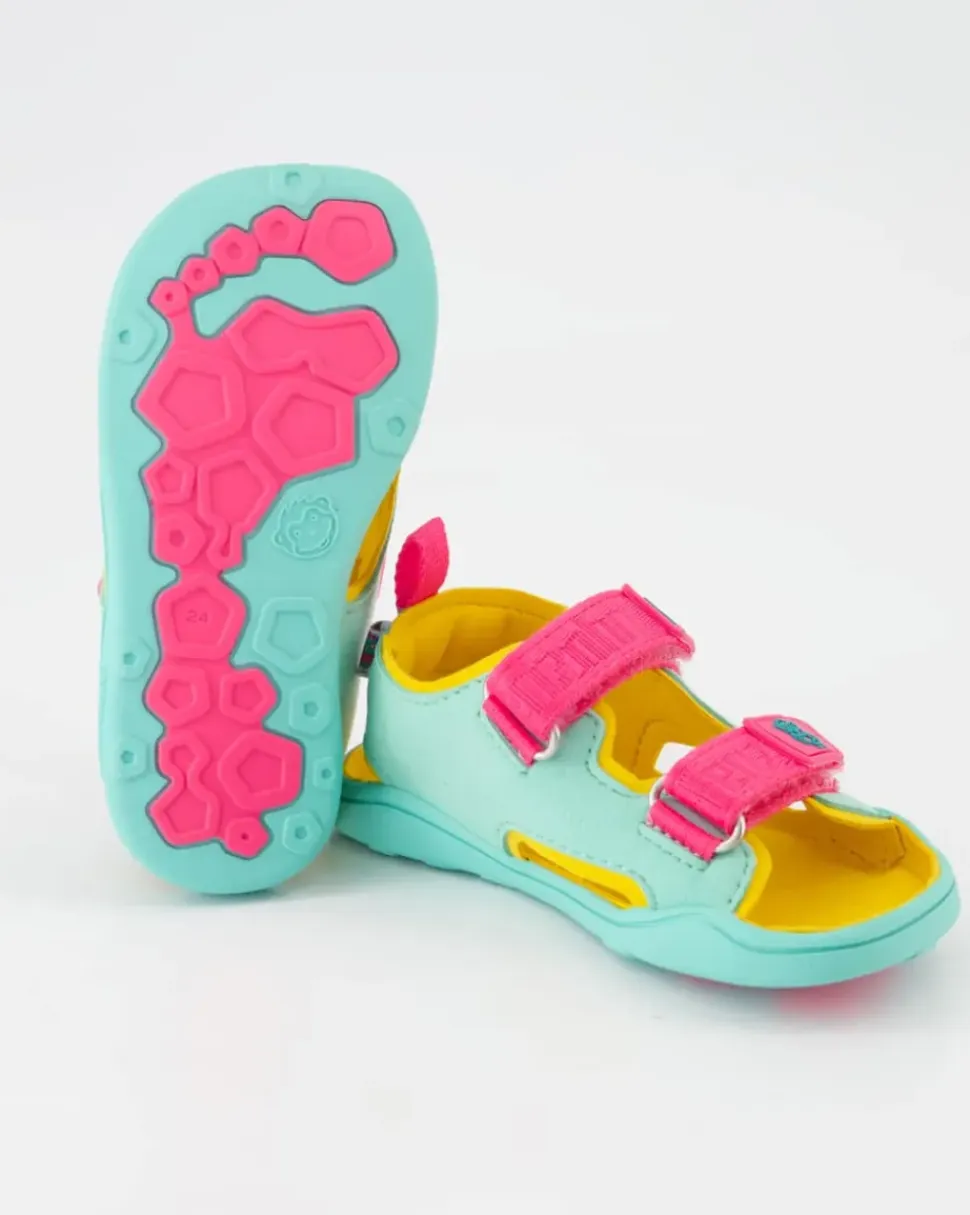 Vegan Airy Eule Sandalen in Grün