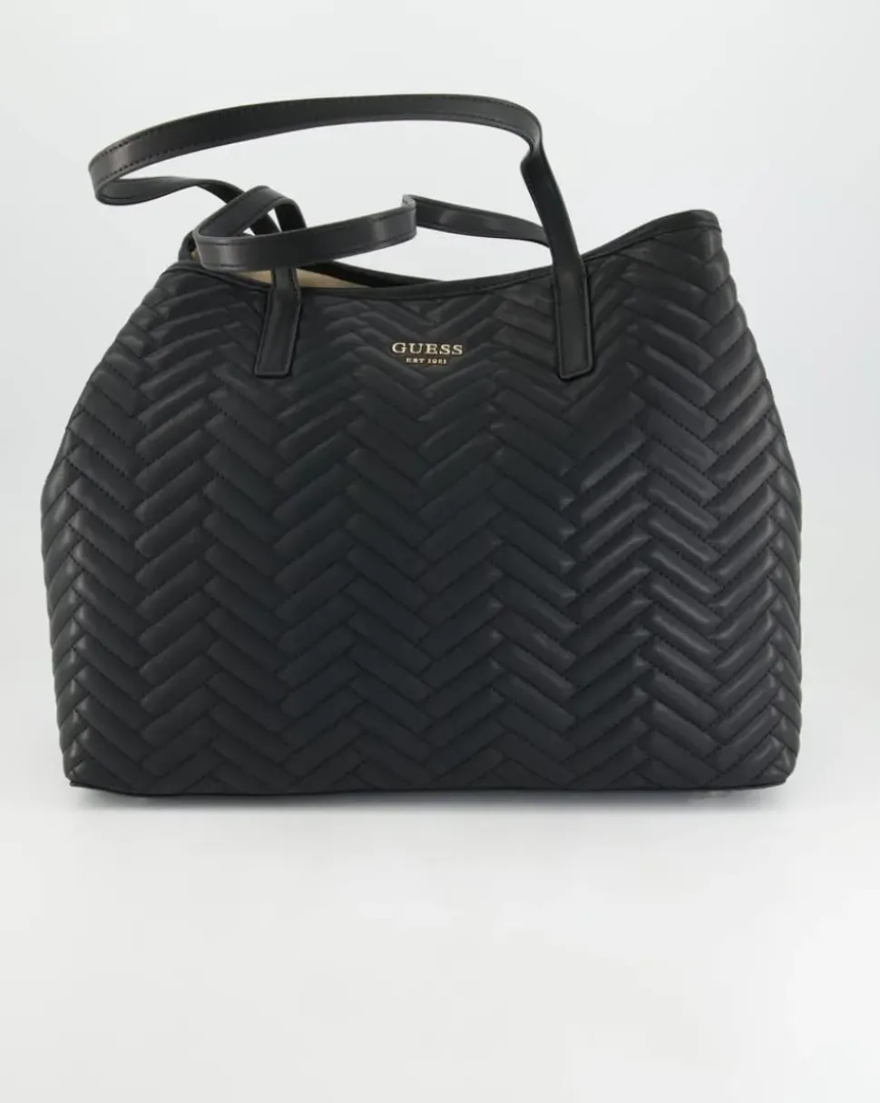Vikky II Large 2 in 1 Tote Handtasche in Schwarz