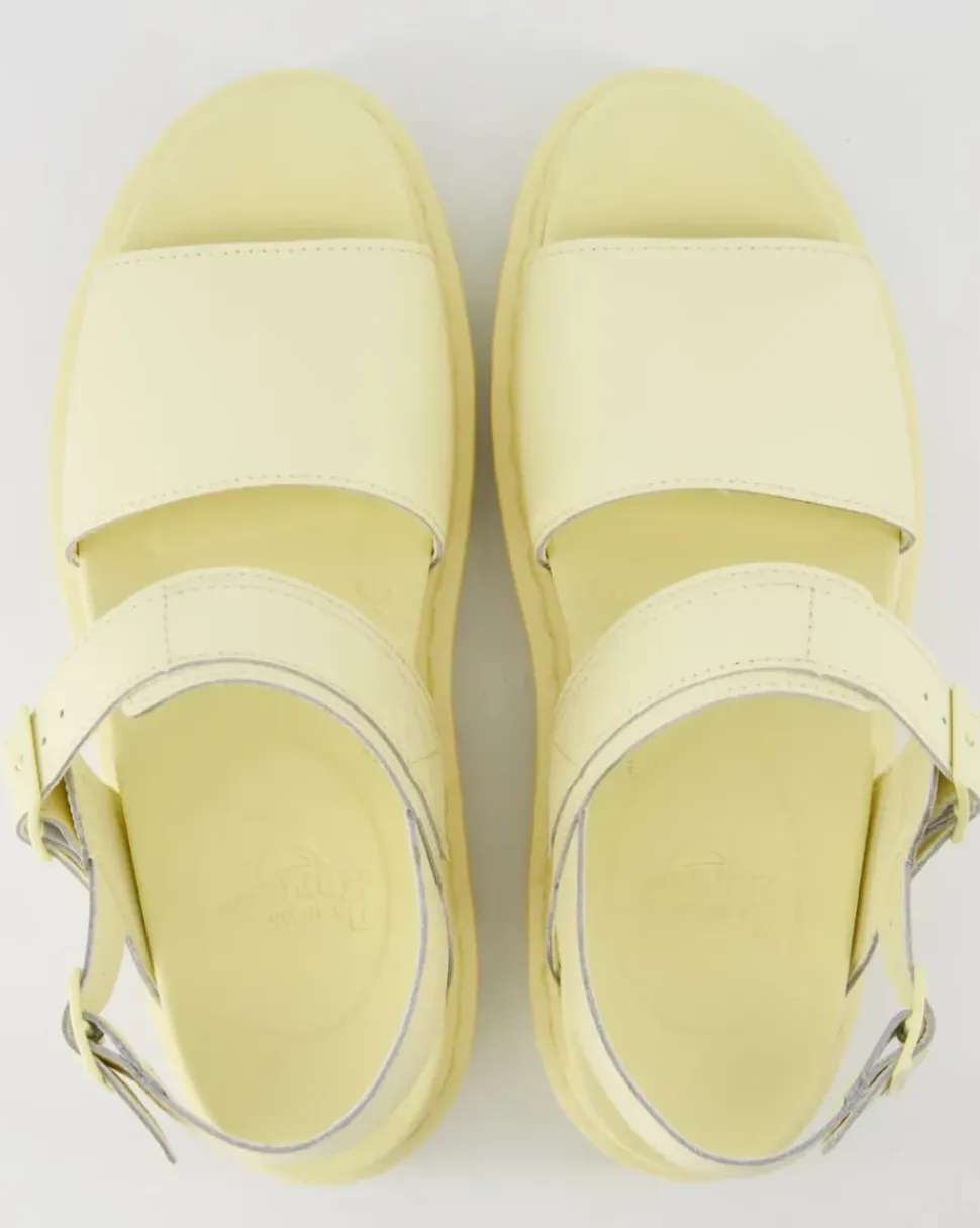 Voss Mono Sandalen in Gelb