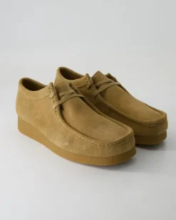 WALLABEEEVO Schnürschuhe in Beige