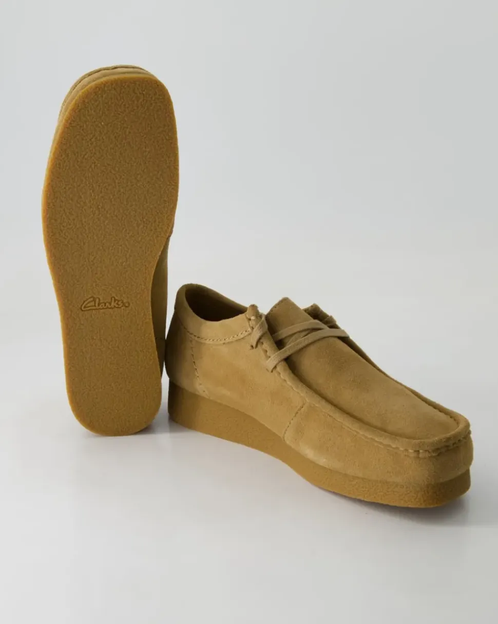 WALLABEEEVO Schnürschuhe in Beige