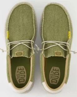 Wally Coastline Slipper in Grün