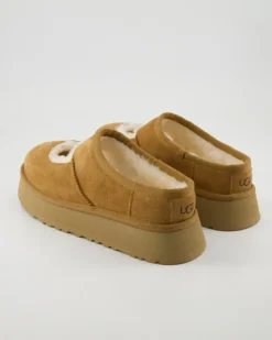 W Bea Mary Jane Pantoletten in Beige