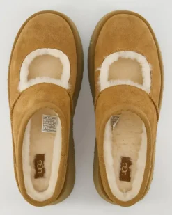 W Bea Mary Jane Pantoletten in Beige
