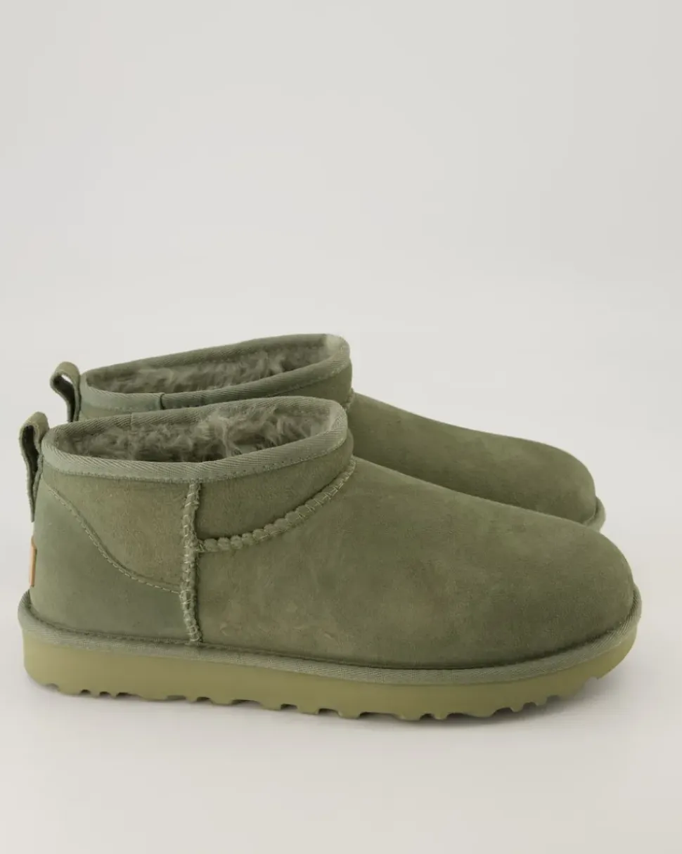 W Classic Ultra Mini Winterstiefel in Grün
