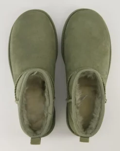 W Classic Ultra Mini Winterstiefel in Grün