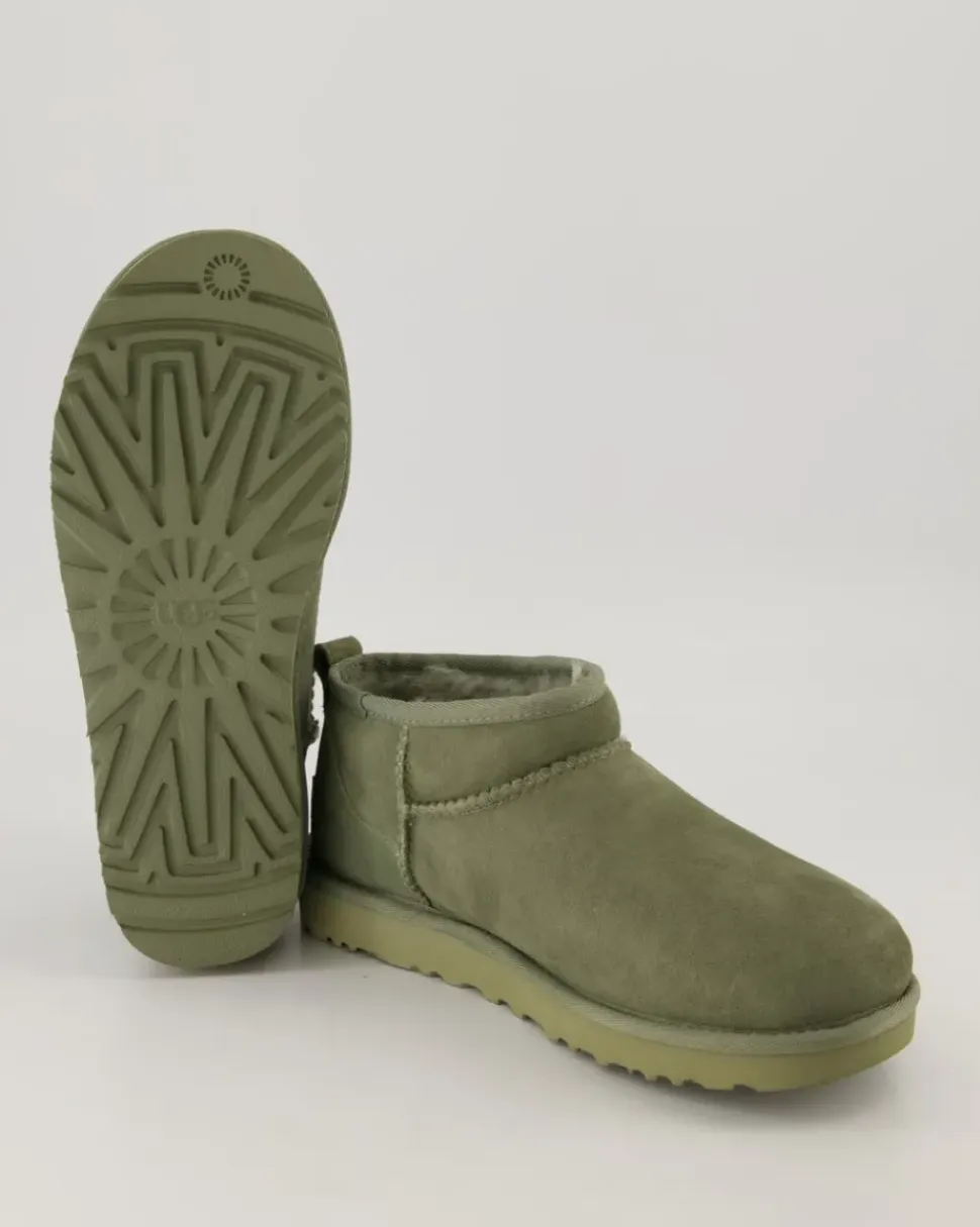 W Classic Ultra Mini Winterstiefel in Grün