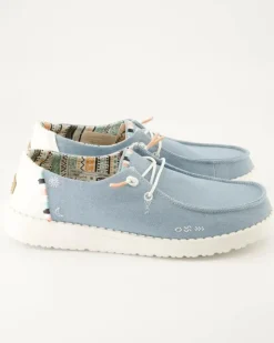 Wendy Boho Slipper in Blau