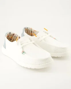Wendy Boho Slipper in Weiß