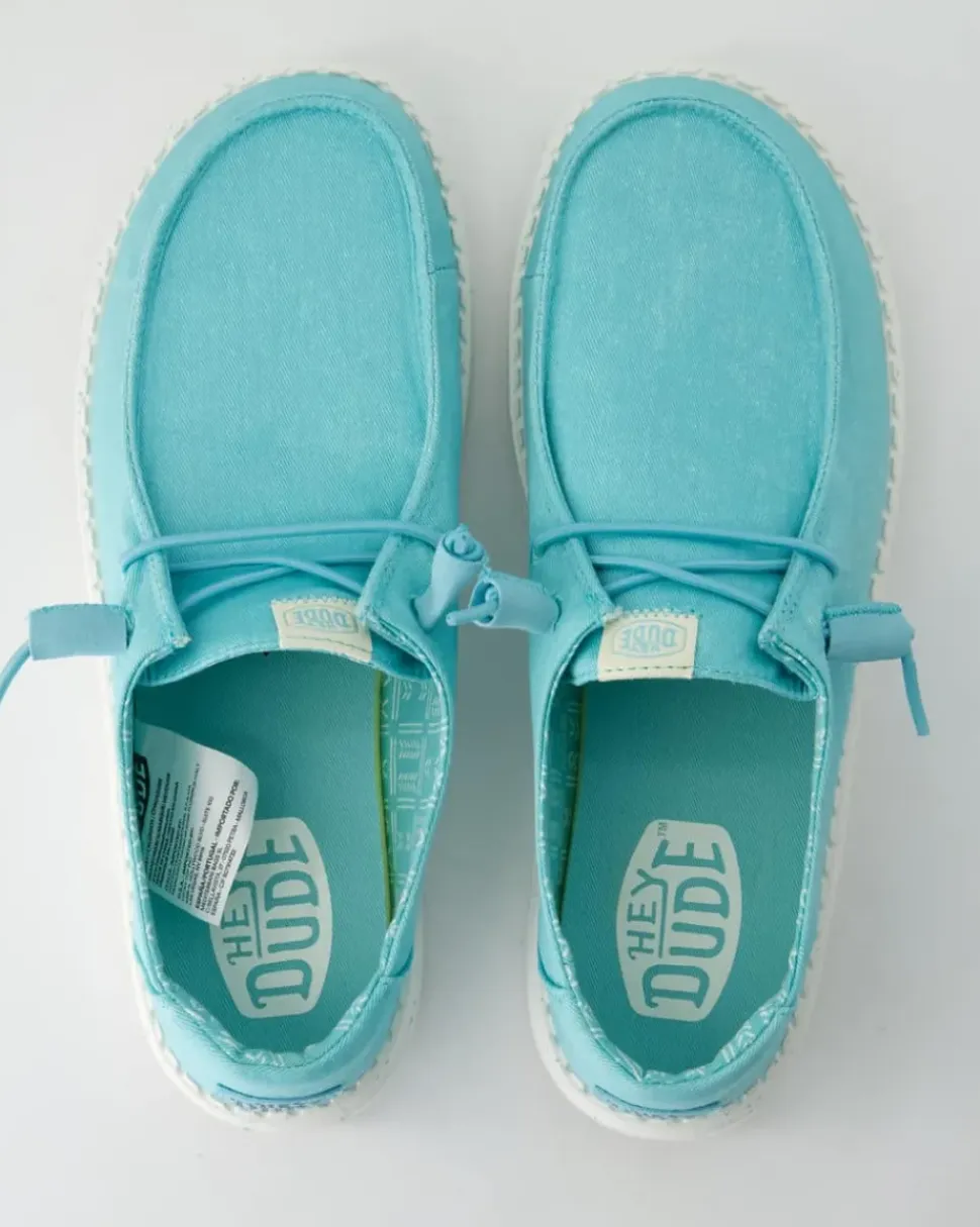 Wendy Canvas Sneaker in Grün