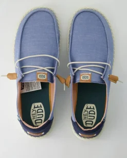 Wendy Chambray Sneaker in Blau