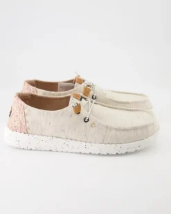Wendy Heathered Slipper in Beige