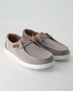 Wendy Washed Sneaker in Grau
