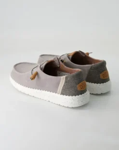 Wendy Washed Sneaker in Grau