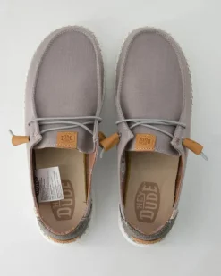 Wendy Washed Sneaker in Grau