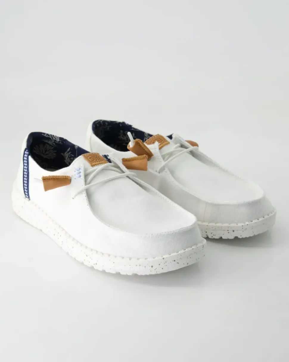 Wendy Washed Sneaker in Weiß