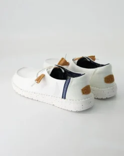 Wendy Washed Sneaker in Weiß