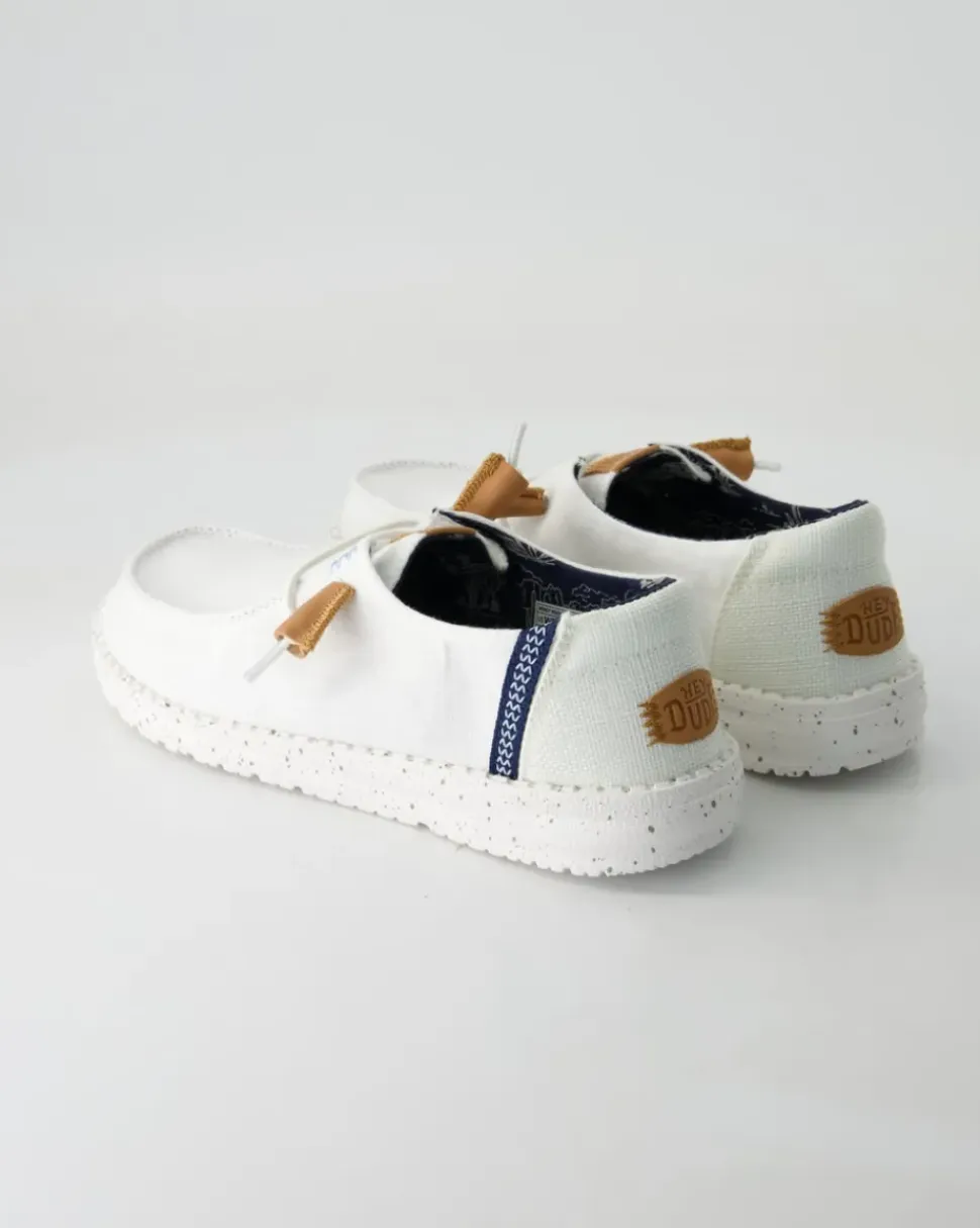Wendy Washed Sneaker in Weiß