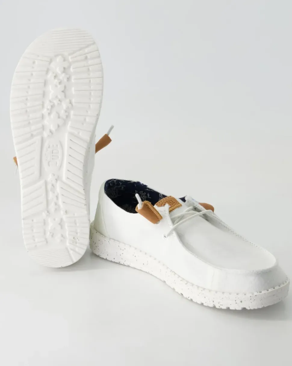 Wendy Washed Sneaker in Weiß