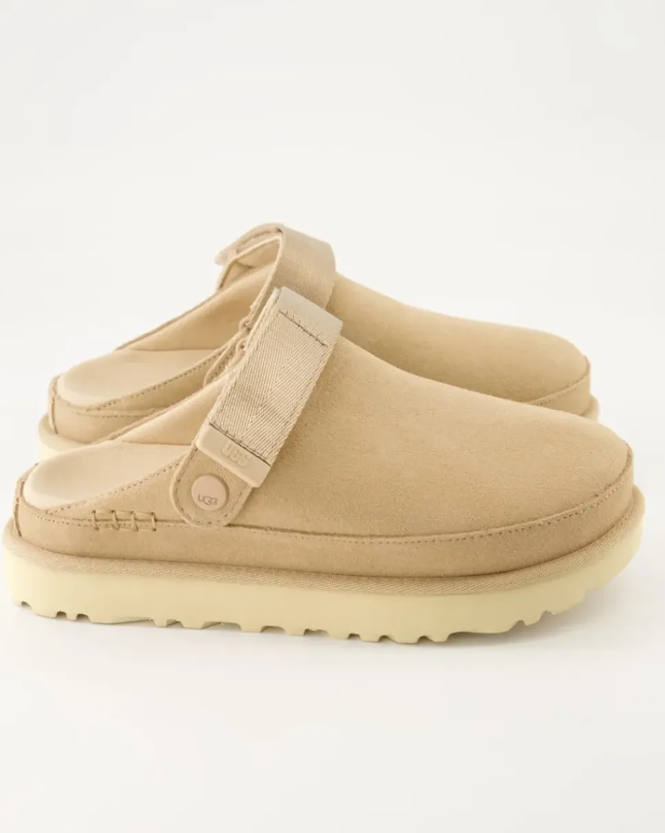 W GOLDENSTAR CLOG Pantoletten in Beige