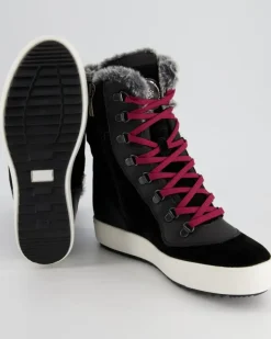 Winterstiefel Winterschuhe in Schwarz