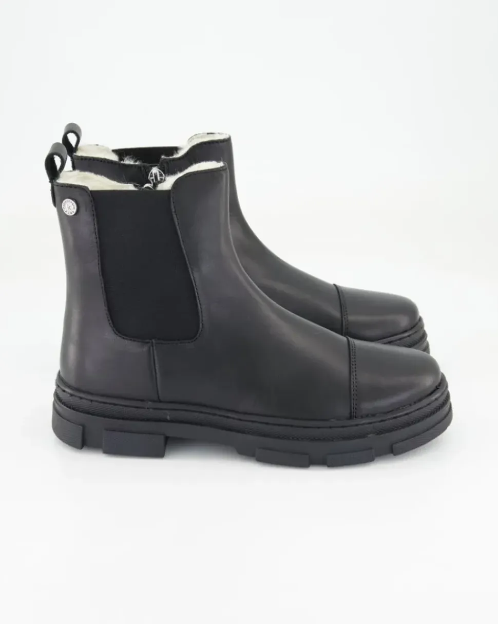 You & Me Low Girls Stiefeletten in Schwarz