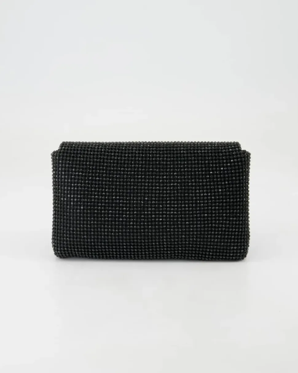 Zalina Flap Clutch Clutch in Schwarz