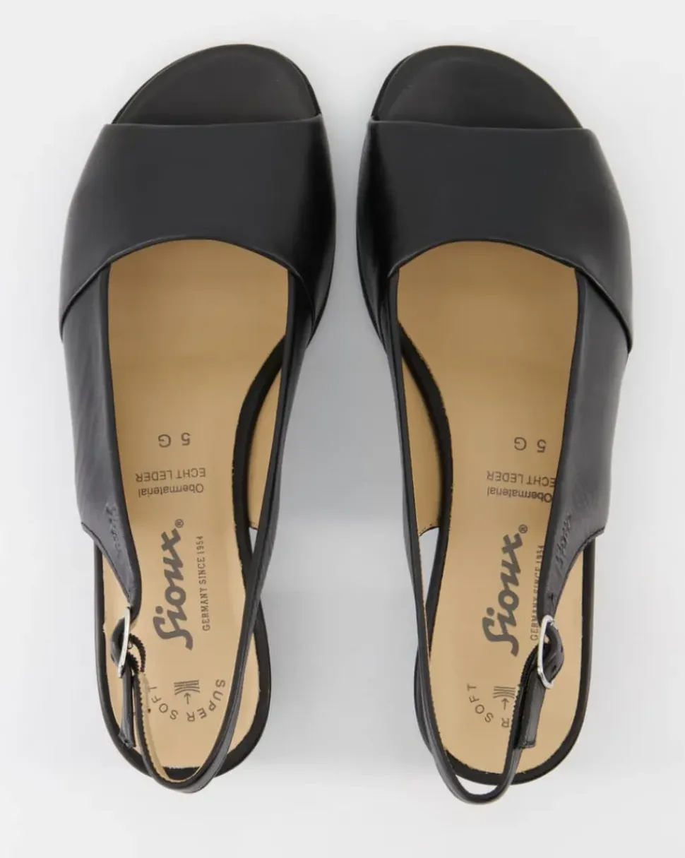 Zippora Sandalen in Schwarz